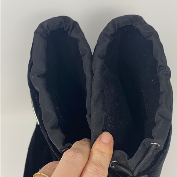 PRADA Linea Rossa Platform Velvet Snow Boots - Picture 5 of 7